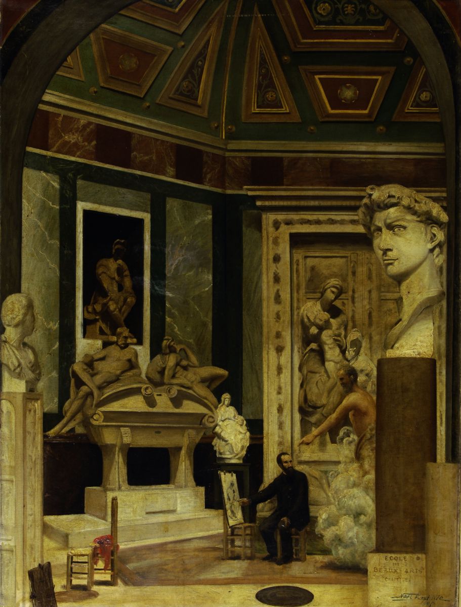 Intérieur de la chapelle de l'Ecole des beaux-arts de Paris_0