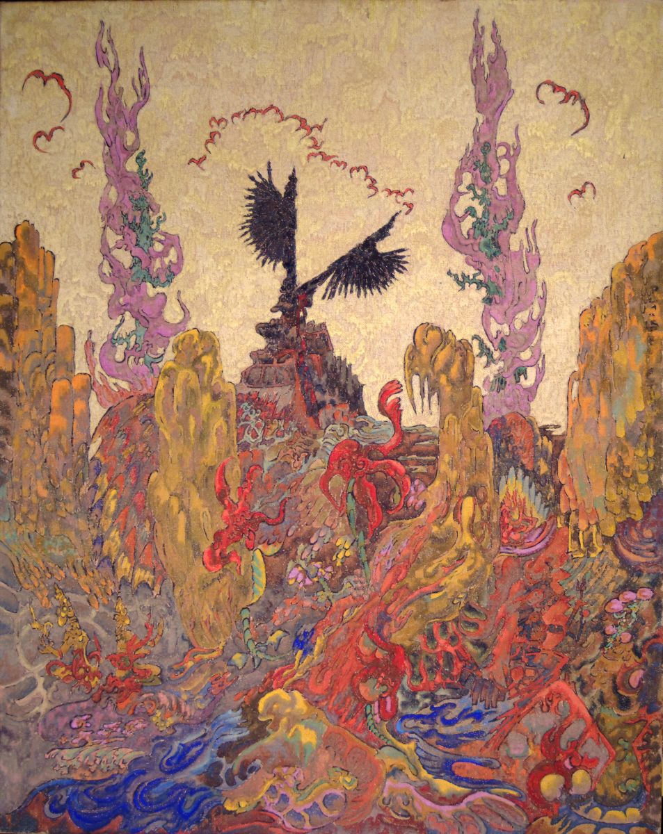 Paysage aux oiseaux_0