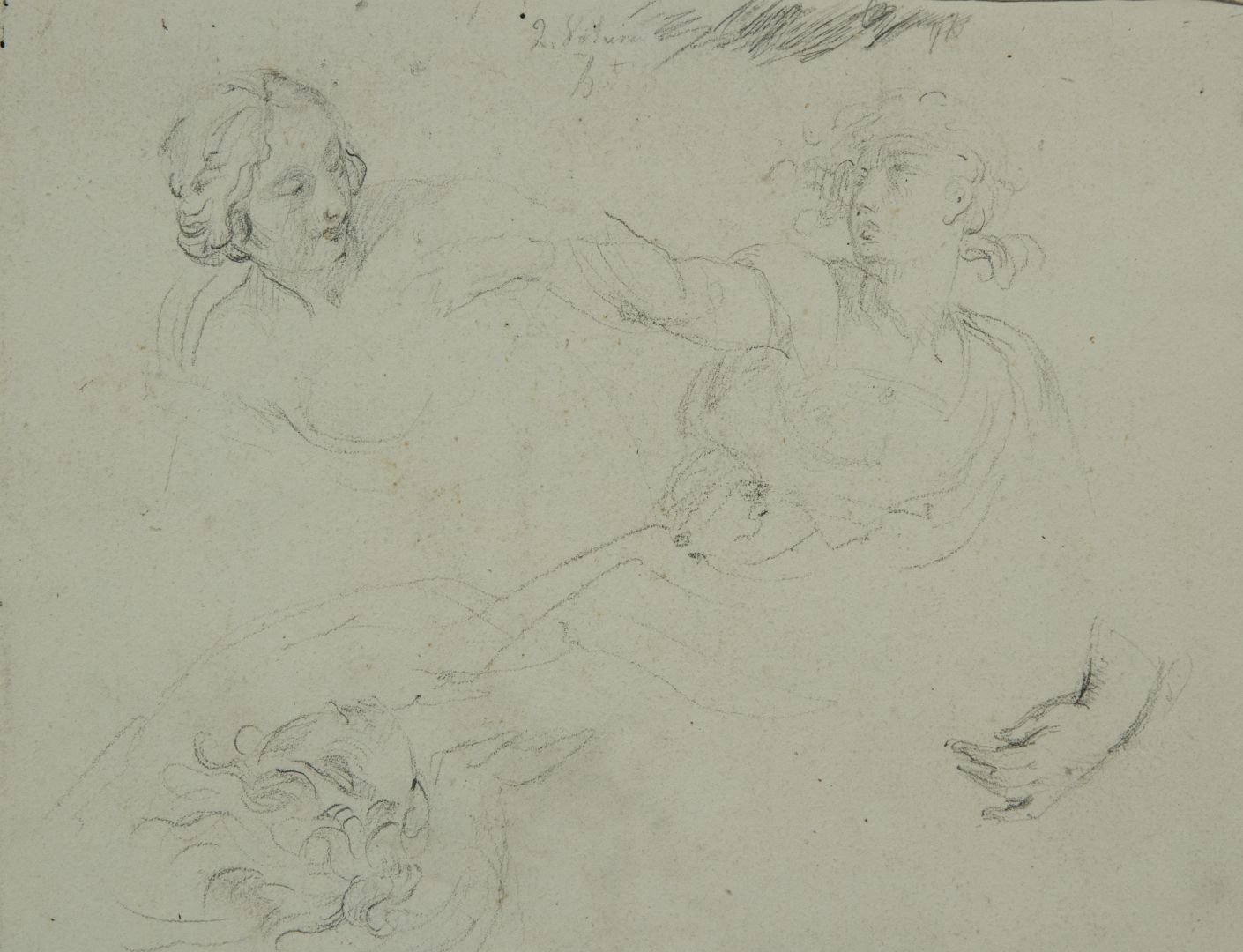 Femme au drapé les bras levés_1