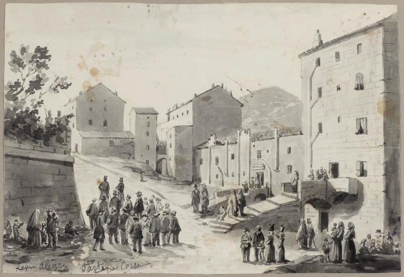 Sartène (Corse), Léon Alegre, 19e siècle