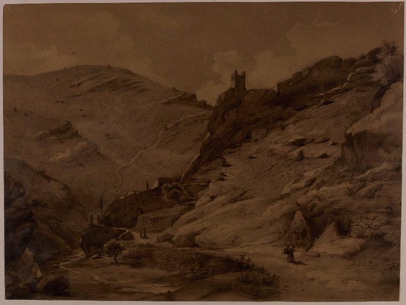 Château de Saint-Montant, Ardèche, Léon Alegre, 19e siècle