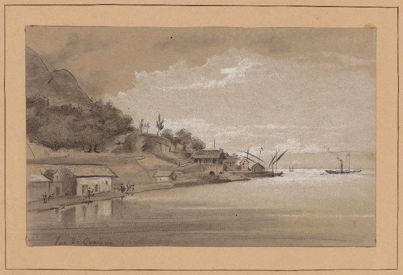 Lac de Genève, Léon Alegre, 19e siècle