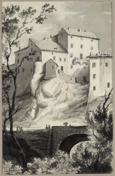 A Sartène, Léon Alegre, 19e siècle