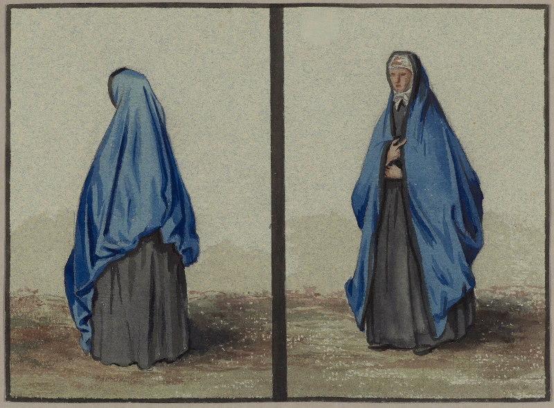 Femme corse, Léon Alegre, 19e siècle