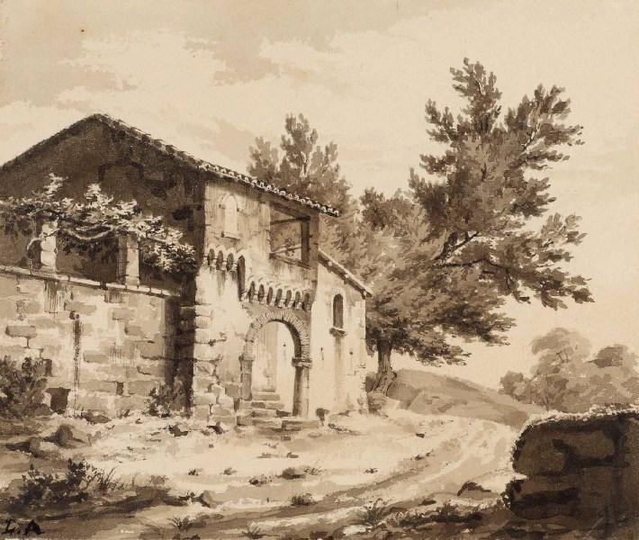 Maison de campagne, Léon Alegre, 19e siècle