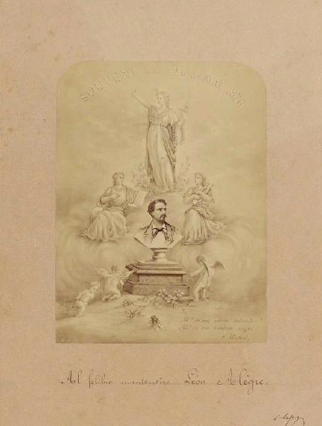 Souveni dal 21 de Mai 1876 - Al felibre manteneire Léon Alègre