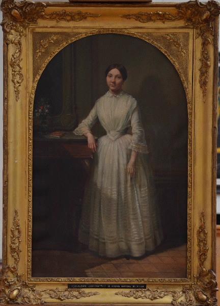 Portrait de Madame Garidel jeune, Léon Alegre, 19e siècle
