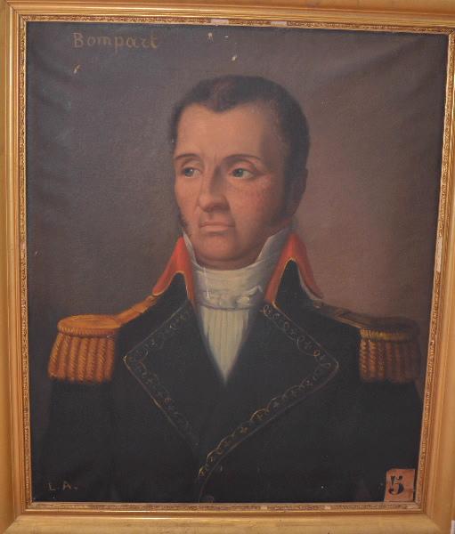 Le chevalier Bompart, amiral, Léon Alegre, 19e siècle