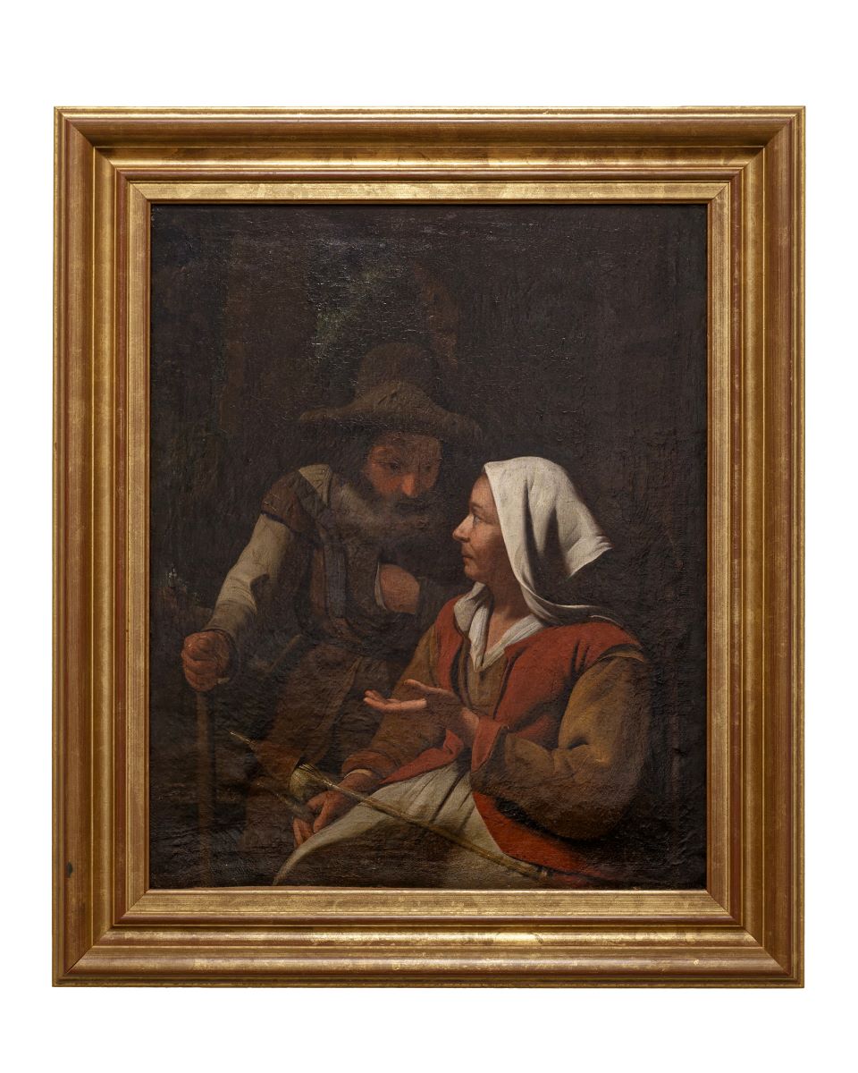 Vieillard et fileuse, Michael Sweerts, 1645 vers,1650