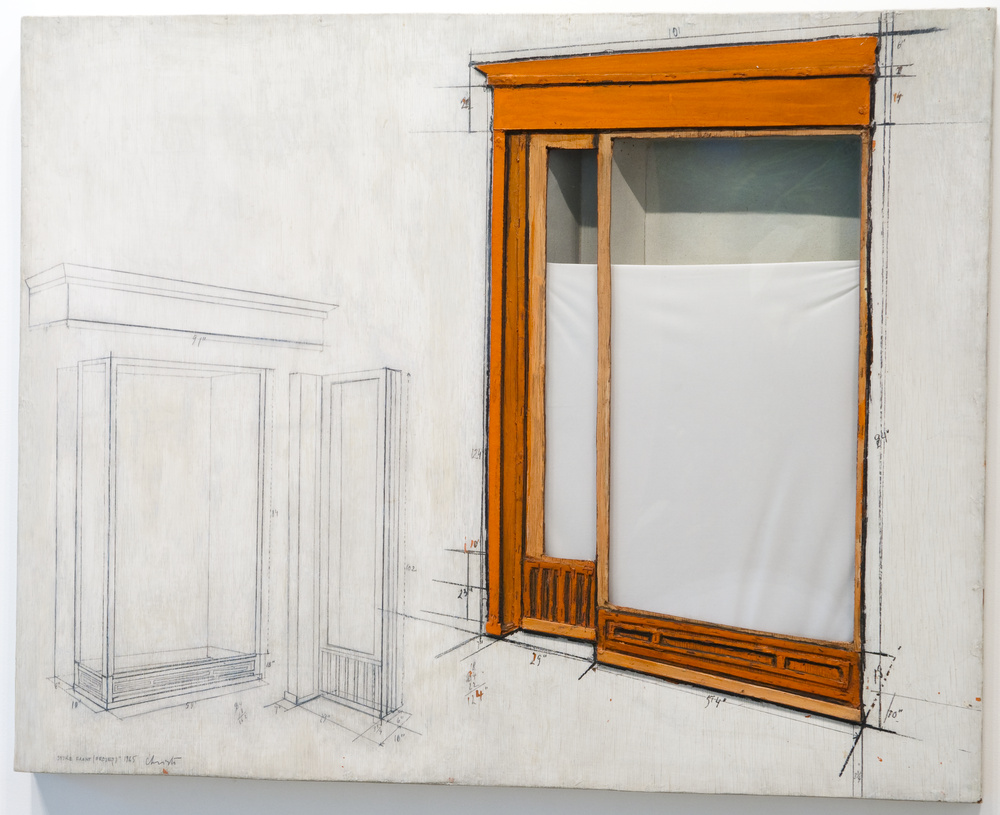 Orange Store Front, Christo, 1965