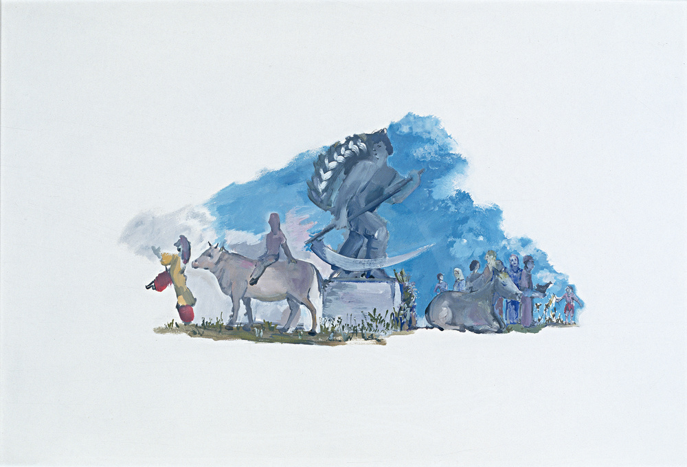 Le joyeux moissonneur, Martial Raysse, 1980