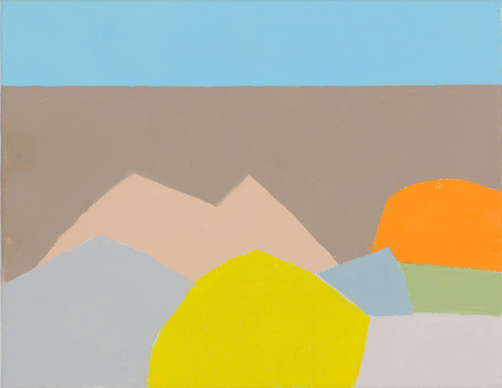 Sans titre, Etel Adnan, 2013