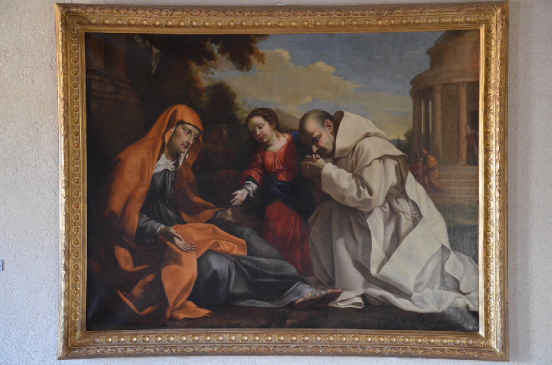 Sainte Anne, la Vierge et un chartreux, Nicolas Mignard, 1639