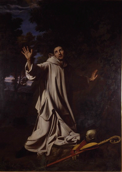 Saint Bruno refusant l'évêché de Reggio de Calabre, Nicolas Colombel, 1685