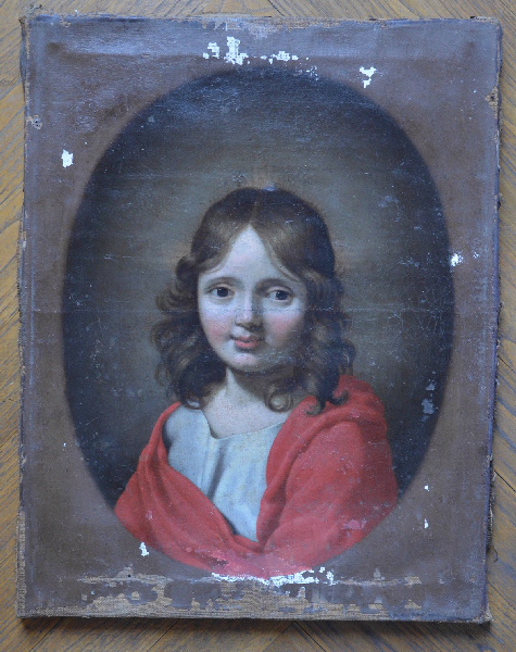 Enfant Jésus, Jean-Baptiste Greuze, 18e siècle