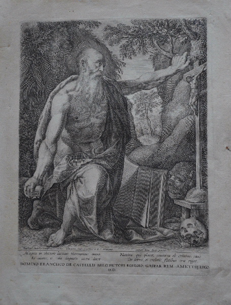 Saint Jérôme, Gaspar Rem, 1603