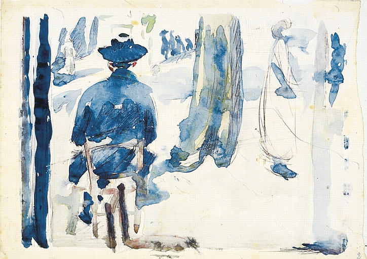 La terrasse, Maurice Loutreuil, 1920