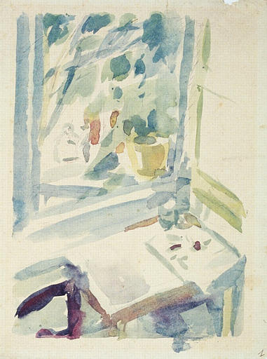 La fenêtre, Maurice Loutreuil