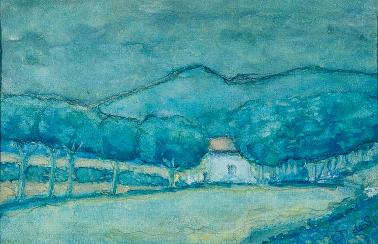 La route (environs de Céret), Déodat de Severac, 1er quart 20e siècle