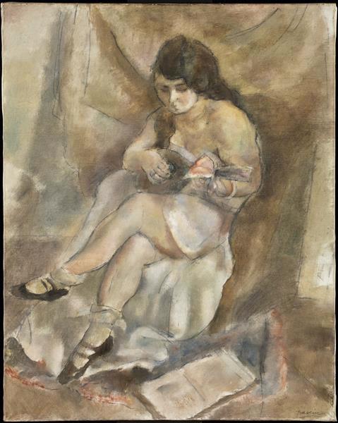 Femme à la mandoline, Jules Pascin, 1926