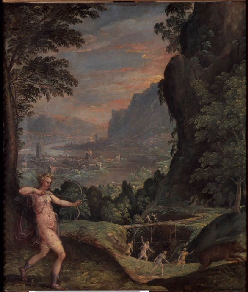 Diane chasseresse ; Paysage avec Diane_0