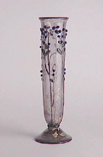 Vase à décor de baies stylisées_0