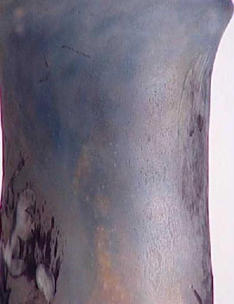 Vase à décor de toiles d'araignée et d'aubépines_2