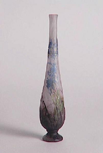 Vase à décor de myosotis_0