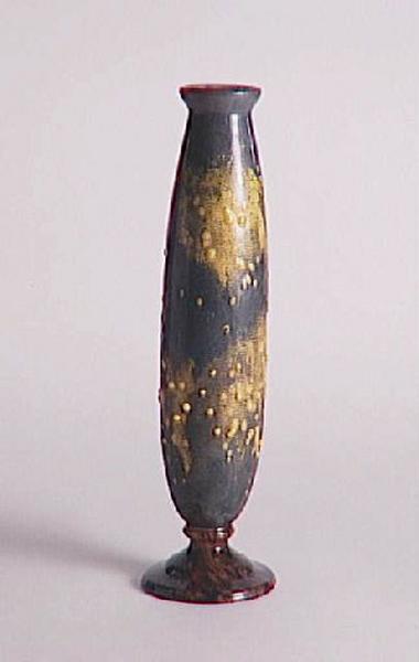 Vase à décor de mimosas_0