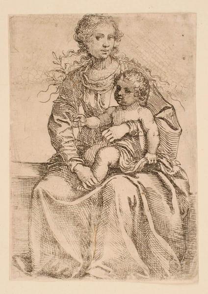 Vierge à l'Enfant au rameau d'olivier_0