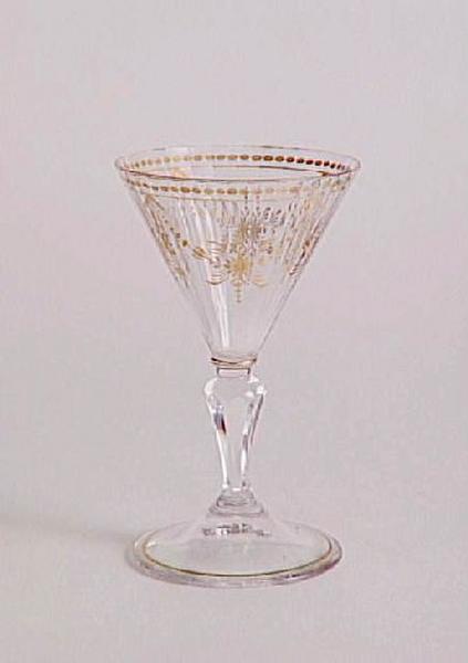 Verre service Régence. Décor I ; Timbale à punch, décor I (Appellation Daum)_0