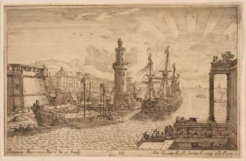 Paysage portuaire moderne, Dominique Barriere, 1651