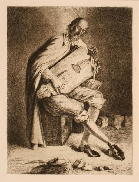 Le veilleur, Жорж Дюмениль де Латур, 1847