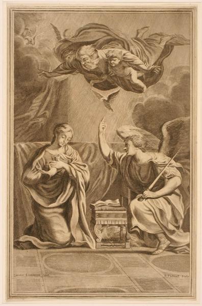 Annonciation, Charles Mellin, 1630