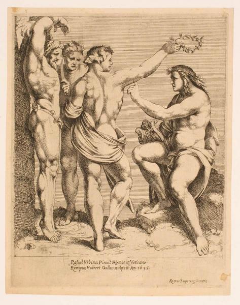 Apollon et Marsyas, Rémy Vuibert, 1636,1635