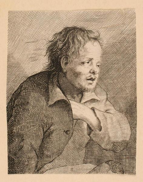 Homme se grattant, Jacques Dassonville, 2e quart 17e siècle, 3e quart 17e siècle