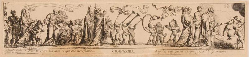 Suite des arts libéraux : Allégorie de la Grammaire_0