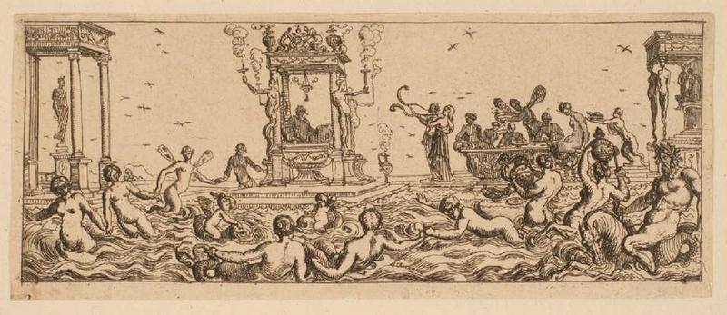 Ensemble dit Petites frises : Triomphes marins (02) : Fête aquatique_0