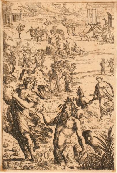 Les Métamorphoses d'Ovide : Glaucus et Scylla_0