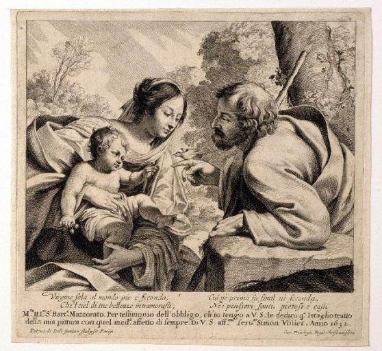 Sainte Famille à l'oiseau_0