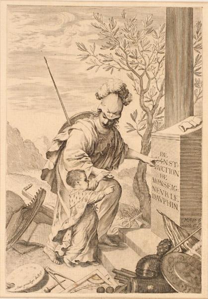 Titre-frontispice ; Minerve et le dauphin_0