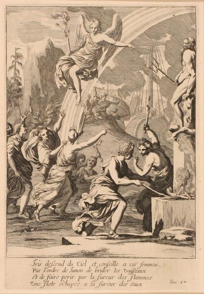 L'Enéide (Livre 5) : Conseils d'Iris aux Troyennes_0