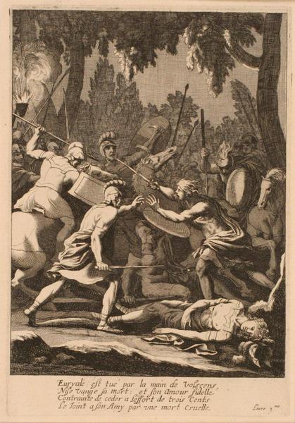 L'Enéide (Livre 9) : Mort d'Euryale_0