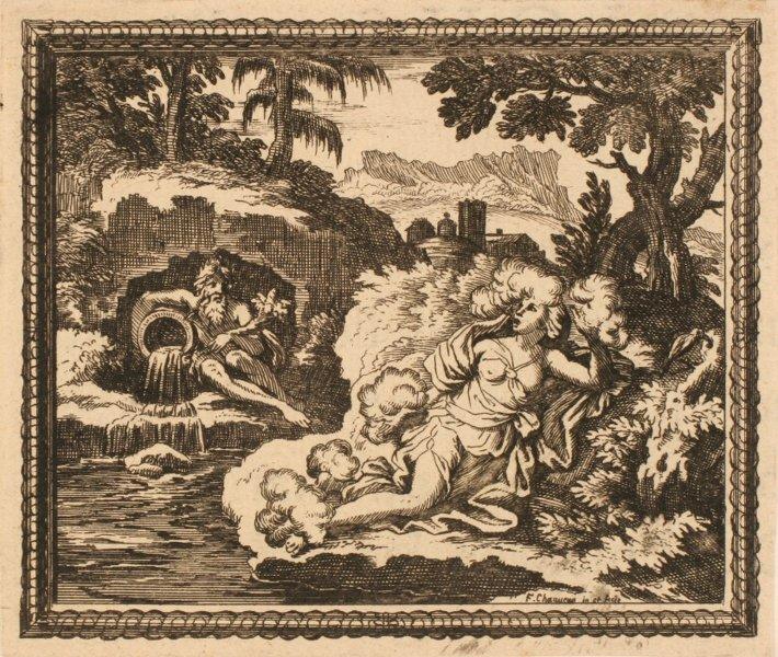 Les Métamorphoses d'Ovide : Canate en air_0