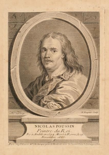 Portrait de Nicolas Poussin, Nicolas Gabriel Dupuis, 1757