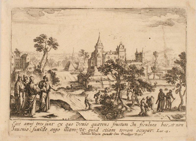 Ensemble de douze paraboles : Parabole du figuier dans la vigne_0