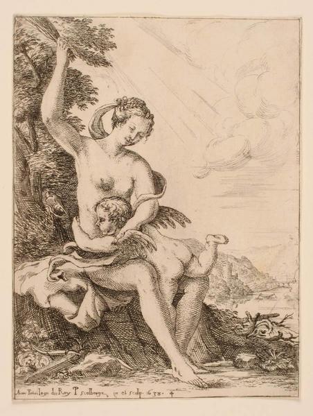 SCOLA D'AMORE (n°04) : Vénus corrigeant l'Amour_0