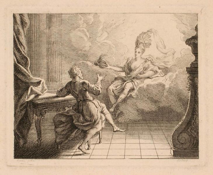 Le bonnet, Nicolas Etienne Edelinck, 1er quart 18e siècle