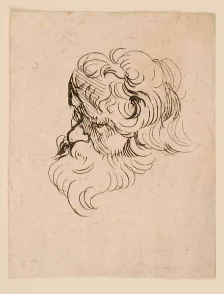 Tête de caractère (d'après Rubens)_0