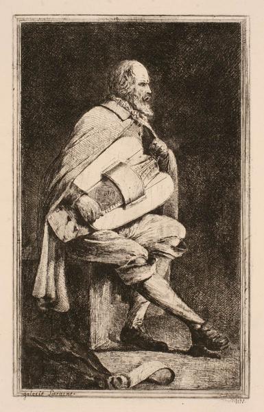 Le veilleur, Жорж Дюмениль де Латур, 1850